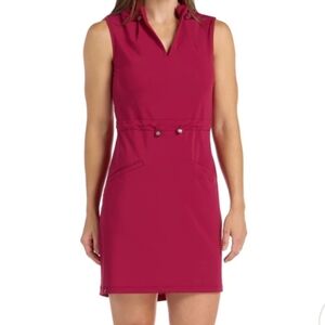 Swingdish Pink Dress Golf Sport Tank Sleeveless Athletic Tennis Pickleball Md Lg